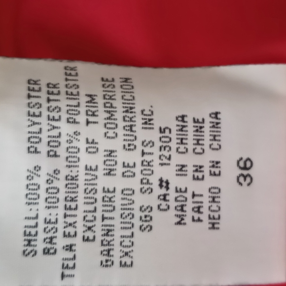 Ocean Core BNWOT Men's Red w Black Board Shorts SZ 36 - Picture 12 of 15